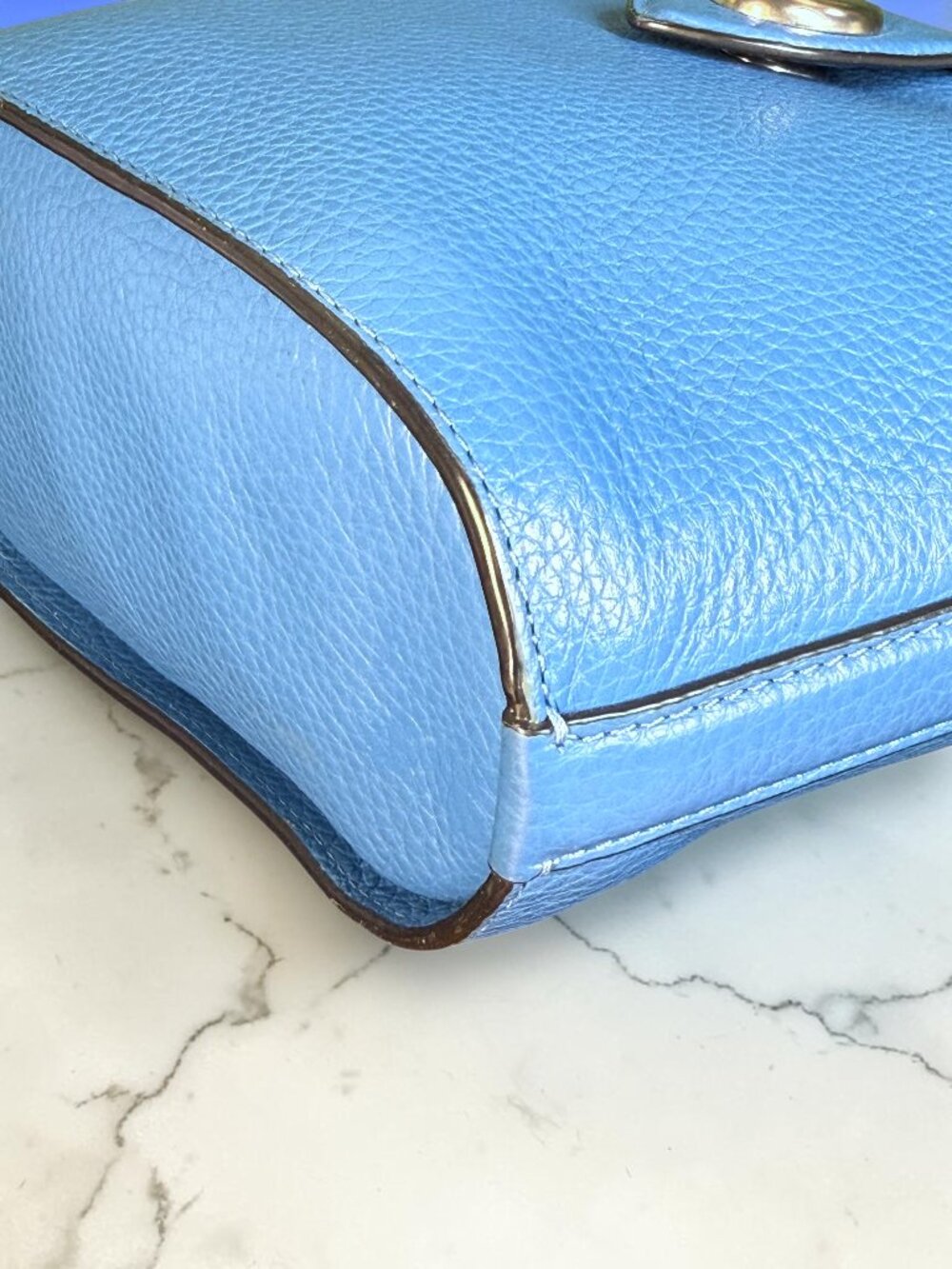 Coach Addie Pebbled Leather Shoulder Crossbody Bag - New without tags - Picture 13 of 14